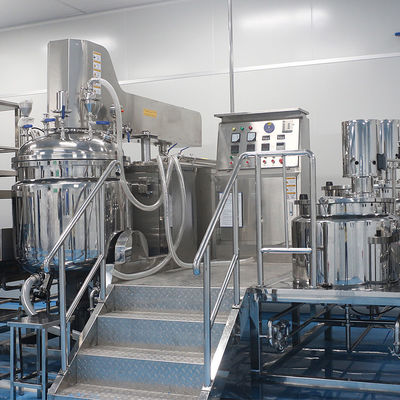 Buy SS316L Mayonnaise Manufacturing Machine Vacuum Emulsifying Mixer 50-5000L online manufacture