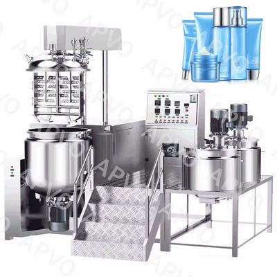 Buy Button Control 300L Cosmetic Emulsifier Mixer Vacuum Homogenizer Cream Mixer online manufacture