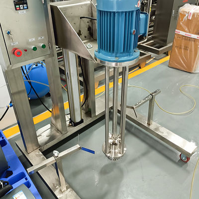 kaufen Pneumatische Bewegliche Hebmaschine mit hohem Scheren Homogenisierer Mischmaschine 0-3000rpm online manufacture