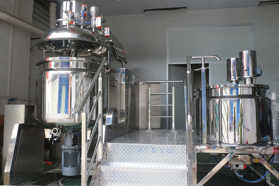 Buy Multifunctional Vacuum Mixer Homogenizer Paste Mixing Tank Body Lotion Making Machine online manufacture