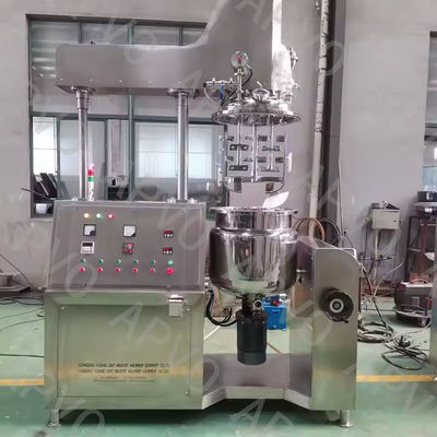Buy 0-3000rpm Industrial Vacuum Emulsifier Mixer Cosmetic Cream Mixer Machine online manufacture