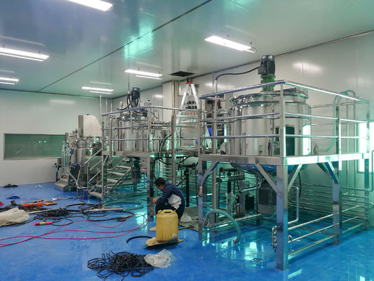 Buy 50~50000L Vacuum Homogenizer Cream Mixer High Shear Liquid Soap Mixing Machine online manufacture