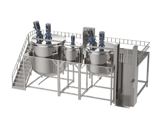 Buy Stainless Steel Liquid Soap Mixer Machine Homogenizer Mixing Tank 0-3600rpm online manufacture