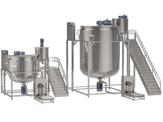 Buy Professional Grade Liquid Homogenizer Tank With Buttons / PLC Control online manufacture
