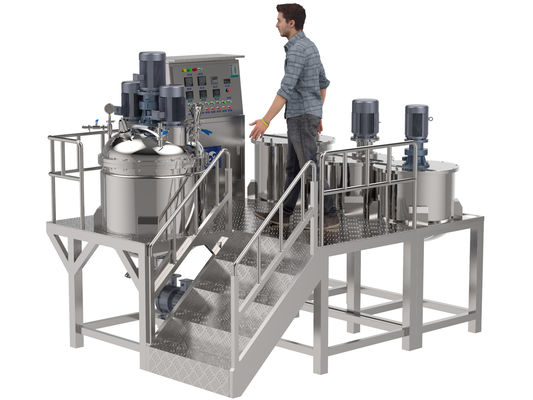 Buy Stainless Steel Washing Liquid Homogenizer Cosmetic Cream Mixing Machine online manufacture