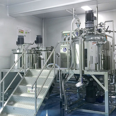Buy Steam Heating Vacuum Mixing Machine  High Shear Mixer Homogenizer Customized online manufacture