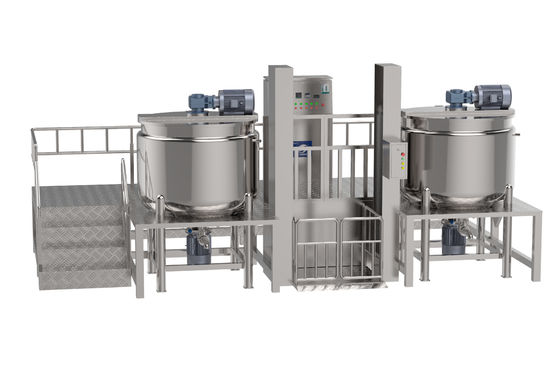 acheter Machine de mélangeur de réservoirs de liquide poli miroir avec système de pesage programmable online manufacture