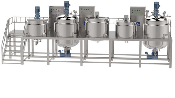 Buy Electricity Heating Vacuum Liquid Mixer Machine For Liquid Detergent Processing online manufacture