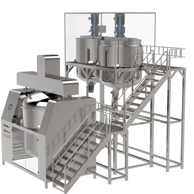 Buy Hydraulic Lifting Liquid Detergent Mixer Machine Including Vacuum System online manufacture