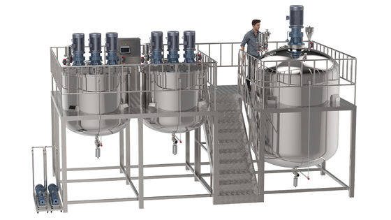 Buy 316/304 Stainless Steel Liquid Detergent Mixer Homogenizer Machine online manufacture