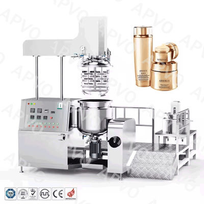 100L Vakuum Homogenizer High Shear Mixer Cosmetics 4-7.5Kw Κλειδί ελέγχου