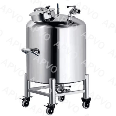 500L- 5000L Stainless Steel Chemical Storage Tanks Food Storage Tanks