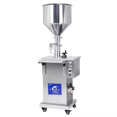 Semi Automatic Liquid Paste Filling Machine Cosmetic Cream Filling Machine 2000BPH