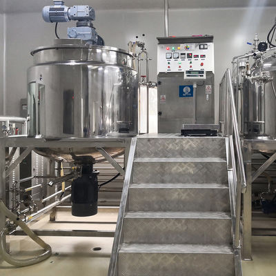 Standard Type Dish Wash Liquid Making Machine With Agitator Blender  Customized