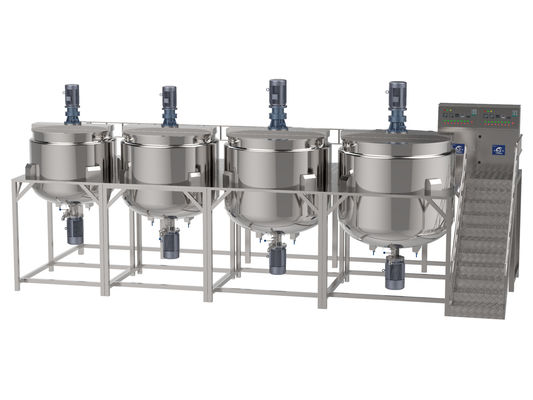 High Capacity Industrial Vacuum Homogenizer Machine With 50-50000L Capacity