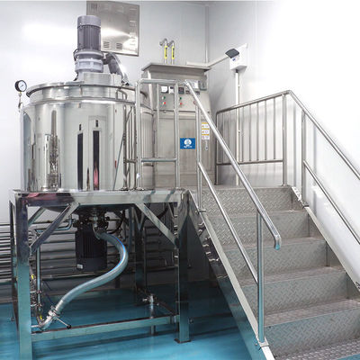 Customized Speed Mayonnaise Making Machine With Emulsifying Homogenizing