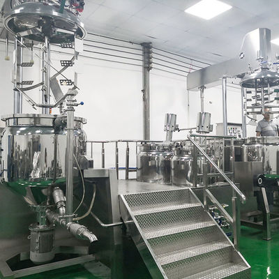 110V/220V/380V Cosmetic Emulsifier Mixer Machine Customized Power