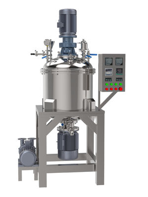 High Shear Homogenizing Industrial Blender Machine Dishwashing Liquid Mixer Machine