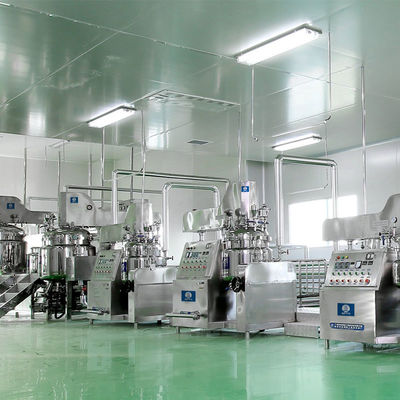 Electric / Steam Heating Vacuum Liquid Mixer Machine With Precise Temperature Control