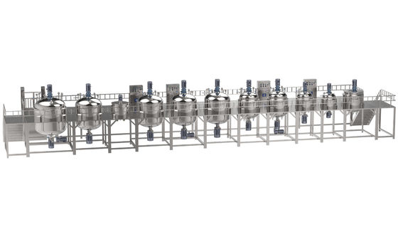 Industrial Liquid Mixer Machine 316 304 Stainless Steel Liquid Mixer Tank 5400rpm 63rpm