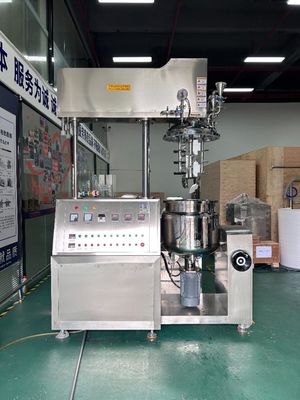 Mayonnaise Making Machine With High-Performance Cosmetics Emulsfiying Machine And Bottom Homogenizing Mixing Method