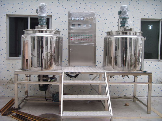 Steam Heating Liquid Homogenizer for Fast Mixing of Liquid Washing Products at 0-3600rpm Speed